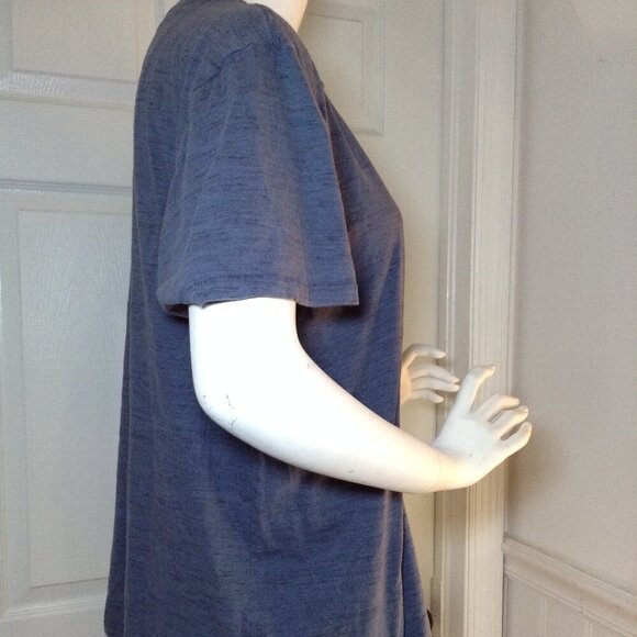 Threadbare (British) XXL Tee; Heathered Blue, Classic, Logo, Trending, Casual - Picture 2 of 6